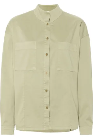 FORTE FORTE Long-sleeve cotton blend shirt