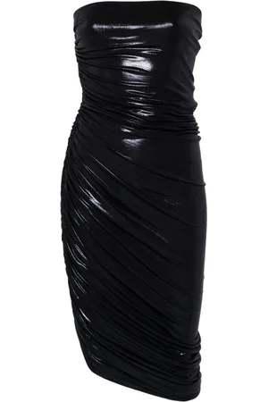 Norma Kamali Diana lam?? midi dress