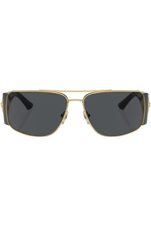 VERSACE Rectangle-frame sunglasses