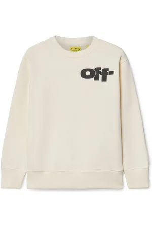 OFF-WHITE Type Graphic cotton sweatshirt