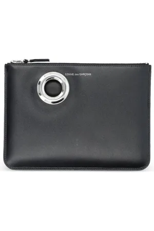 Comme des Garçons Eyelet-detail wallet