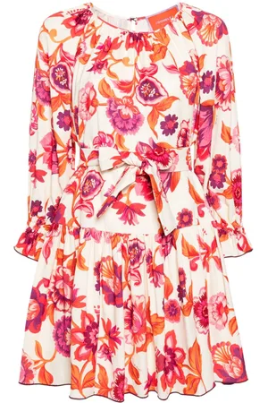 La DoubleJ The Uma belted mini dress