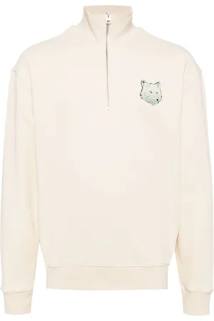 Maison Kitsuné Fox-motif cotton sweatshirt