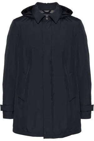 HERNO Detachable-hood down coat