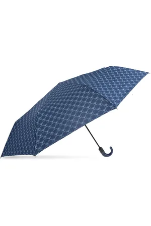 Moschino Monogram-print crook-handle umbrella