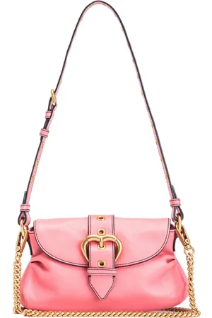 Pinko Mini Jolene leather shoulder bag