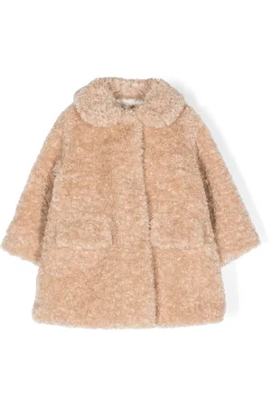 MONNALISA Faux-fur coat