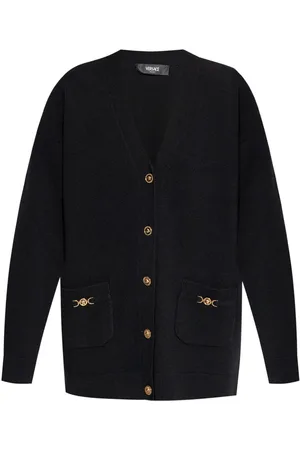 VERSACE Medusa-button cardigan