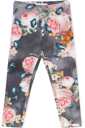 MONNALISA Floral-print leggings
