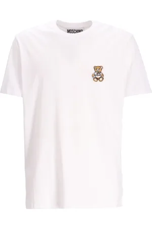 Moschino Teddy bear appliqu?? cotton t-shirt