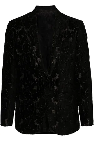 Etro Devor??-effect single-breasted blazer