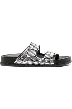 RENE CAOVILLA Emma crystal embellished sandals
