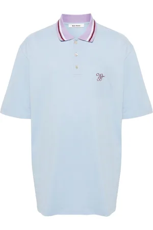 WALES BONNER Air piqu?? polo shirt