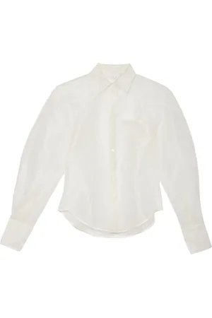 FLEUR DU MAL Silk organza shirt