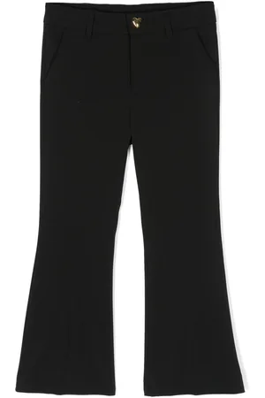 Moschino Logo-button trousers