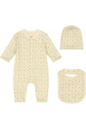 Calvin Klein Monogram-print romper set
