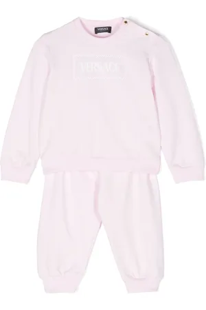 VERSACE Logo-print tracksuit