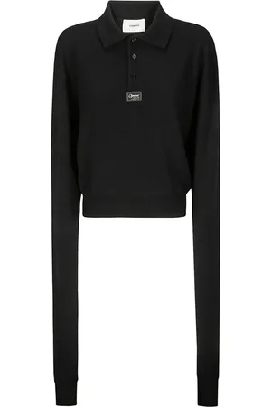 COPERNI Logo-appliqu?? knit polo shirt