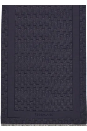 Salvatore Ferragamo Gancini-jacquard stole