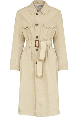 Maison Margiela Canvas belted trench coat