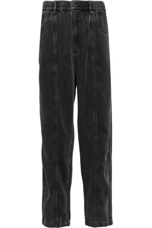 CROQUIS Mid-rise tapered jeans
