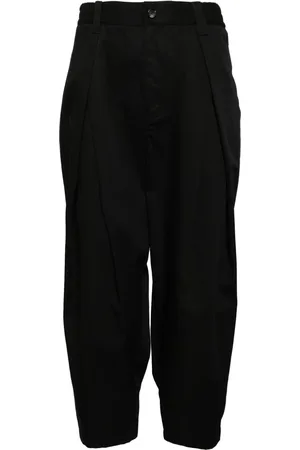 SONGZIO Straight-leg cotton trousers