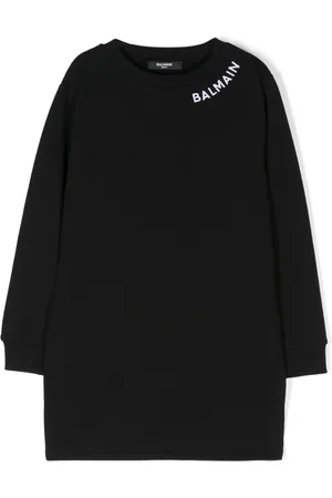 Balmain Logo-embroidered dress