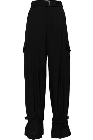 SACAI Belted tailored trousers