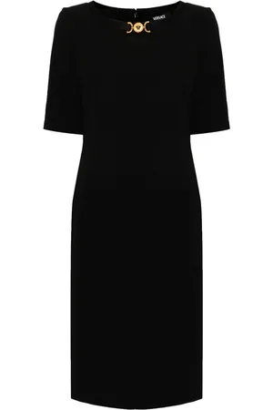 VERSACE Medusa Head midi dress