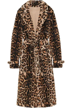 YVES SALOMON Shearling trench coat