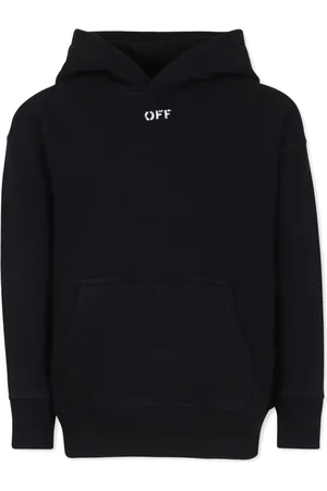 OFF-WHITE Off-stamp cotton hoodie