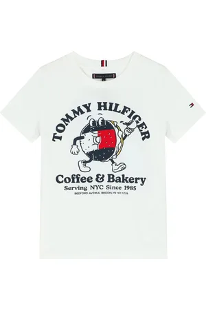 Tommy Hilfiger Bagel-print cotton T-shirt