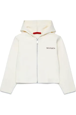 MAX&Co. Kids Zip-up cotton hoodie