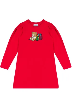 Moschino Teddy Bear-print dress