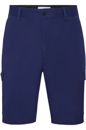 Philipp Plein Logo-plaque cargo shorts