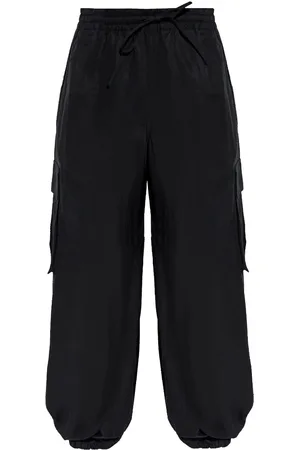 Y-3 Elasticated-wais cargo trousers