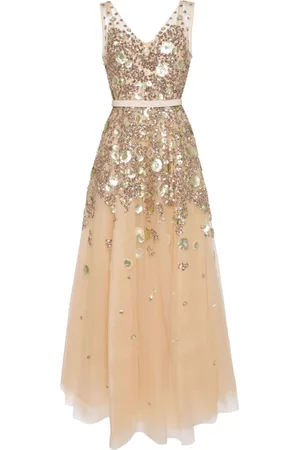 Saiid Kobeisy Beaded tulle gown