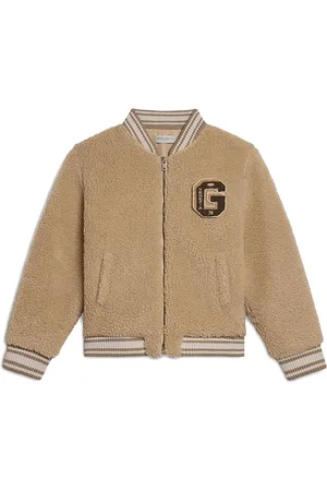 Golden Goose Logo patch bomber jacket