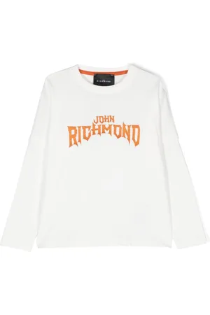 John Richmond Logo-embroidered T-shirt