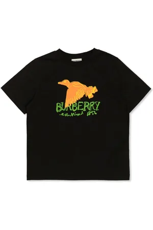 Burberry Graphic-stamp T-shirt