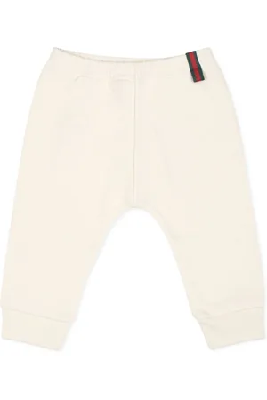 Gucci Web-stripe trousers