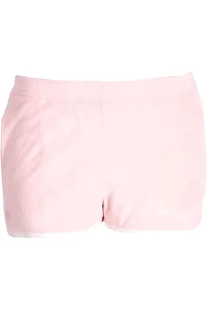 Sporty & Rich Hotel du Cap Cursive shorts