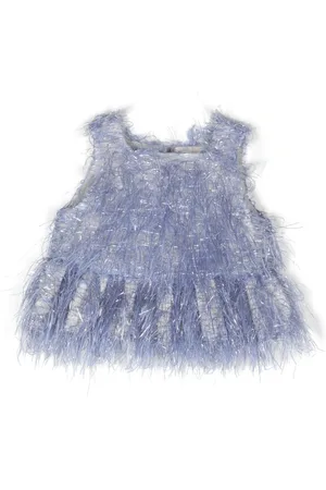 DOUUOD KIDS Fringe-detail top