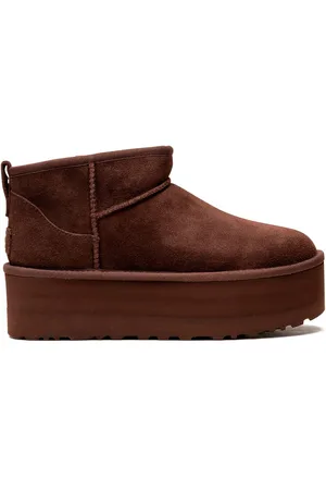 UGG Classic Ultra Mini Platform "Burnt Cedar" boots