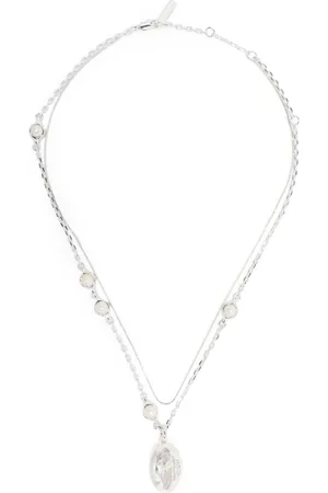 Sweetlimejuice Noca double-chain pendant necklace