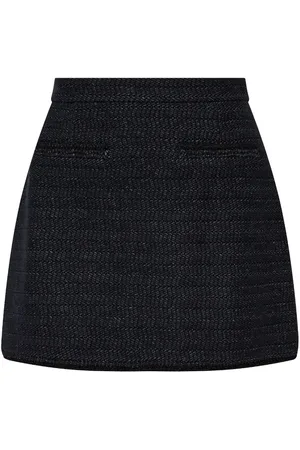 The Mannei Tweed mini skirt