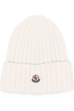 Moncler Logo-appliqu?? beanie hat