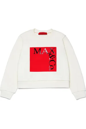 MAX&Co. Kids Logo-print cotton sweatshirt