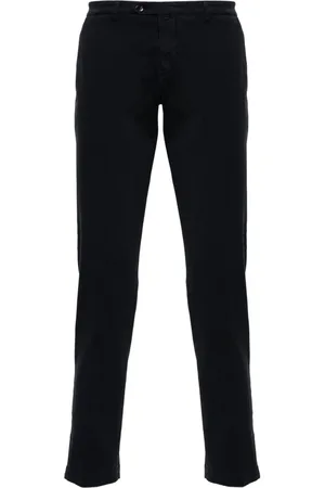 BRIGLIA Cotton chino trousers