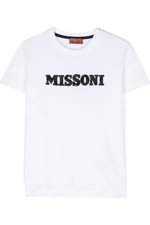Missoni Sequinned-logo T-shirt